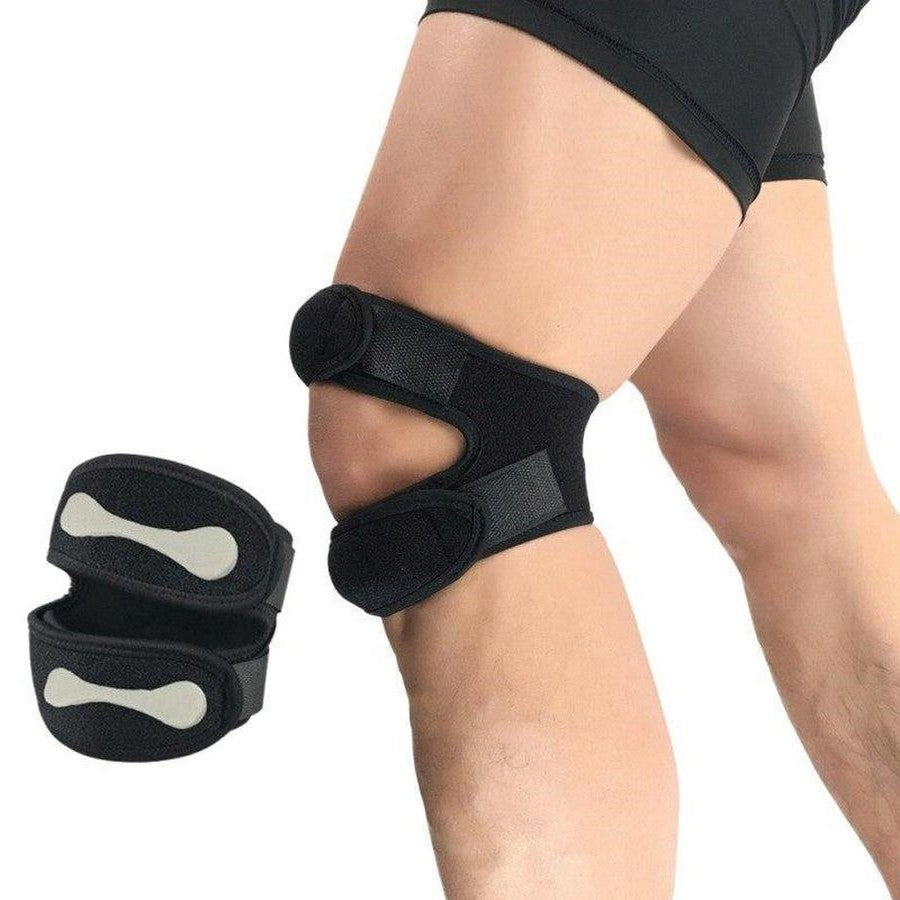 Belro patellar tendon strap for torn meniscus knee brace, adjustable support accessory for knee pain relief and stability.