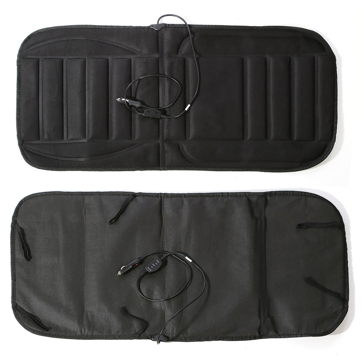 Belro full coverage heated winter car seat warmer cushion pad, designed for added comfort in cold weather.
