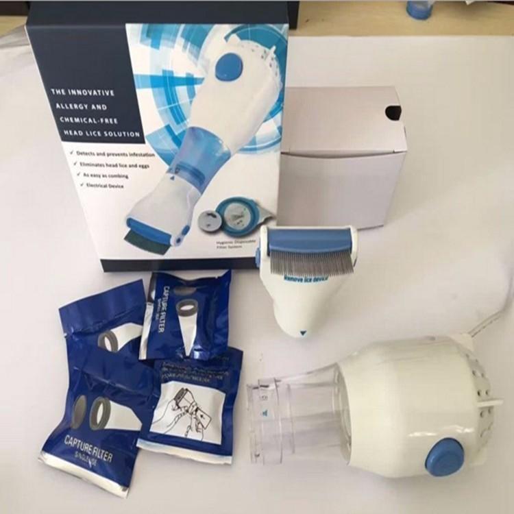 Belro electric lice comb with fine teeth for safe, effective lice removal and scalp care.