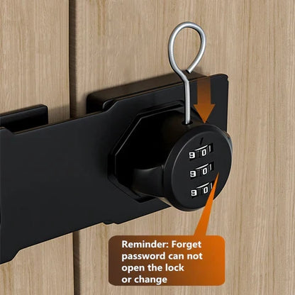Belro household cabinet with secure password lock, outdoor home and garden storage security feature, close-up image.