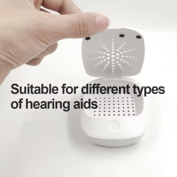 Belro hearing aid drying box for health and beauty, compact device for drying and maintaining hearing aids.