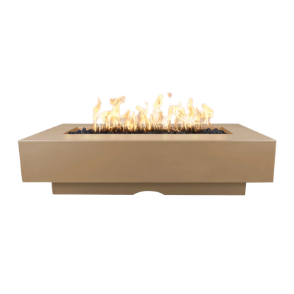 Casavibeo Del Mar Fire Pit in brown, 84-inch outdoor fire pit with a sturdy metal frame and spacious circular design.
