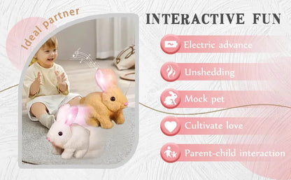 Belro bunny toy for pets, soft plush cat toy designed for play and comfort, perfect for small animals and feline friends.
