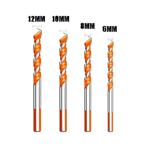 Belro Ultimate Drill Bits set with various sizes, ideal for woodworking and metal drilling, in a compact storage case.