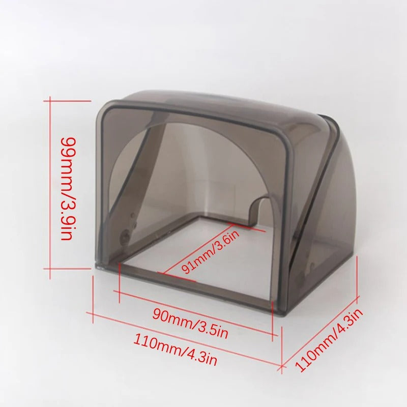 Belro outdoor electrical outlet cover weatherproof electronics protection for outdoor use, with secure sealing and durable construction.