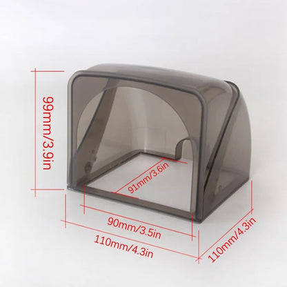 Belro outdoor electrical outlet cover weatherproof electronics protection for outdoor use, with secure sealing and durable construction.