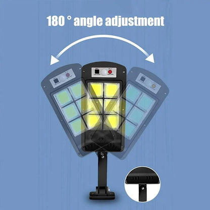 Belro outdoor solar LED lamp illuminating a garden pathway with warm light in a home and garden outdoor setting.