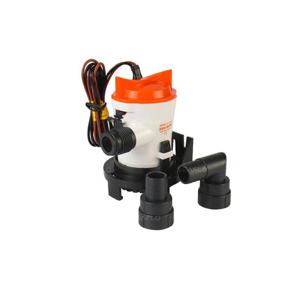 Corrosion-resistant Casavibeo sea water pump for DC electric cabins, featuring durable construction and compact design.