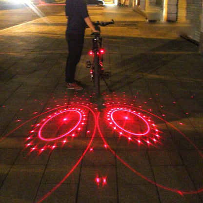 Belro men's bicycle laser light clothing with cool laser designs, ideal for cycling enthusiasts and night riding safety.