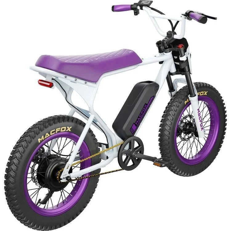 Casavibeo Macfox Electric Bike X1S with sleek frame and ergonomic handlebars, ready for urban commuting.