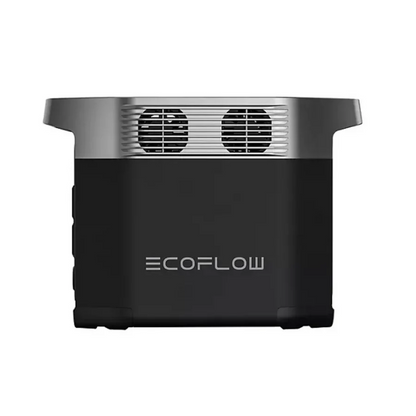 Casavibeo EcoFlow DELTA 2 solar generator with two 110W foldable solar panels for outdoor camping and emergency power.