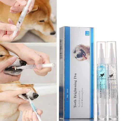Belro Pet's Teeth Health supplement packaging showing a box designed to improve pet oral health and prevent dental disease.