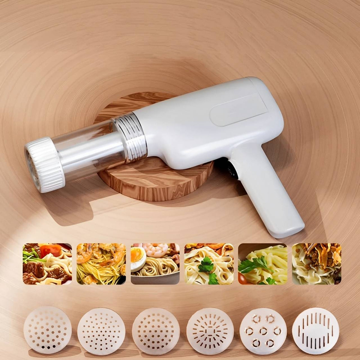 Belro Ramen Noodle Machine for home use, compact kitchen appliance for making fresh ramen noodles at home.