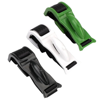 Belro pregnancy seat belt extender adjuster for comfortable, secure fit during pregnancy, shown attached to vehicle seat belt.
