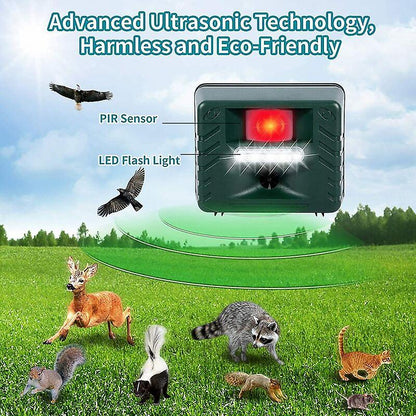 Belro Woodpecker Ultrasonic Bird Repeller for effective outdoor bird control, designed to deter woodpeckers from garden or home exterior.