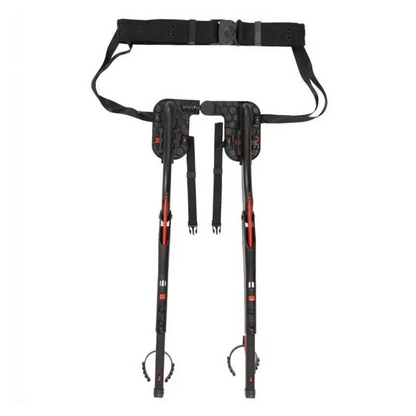 Belro portable wearable exoskeleton outdoor sports folding chair with lightweight frame and adjustable straps for easy outdoor seating.