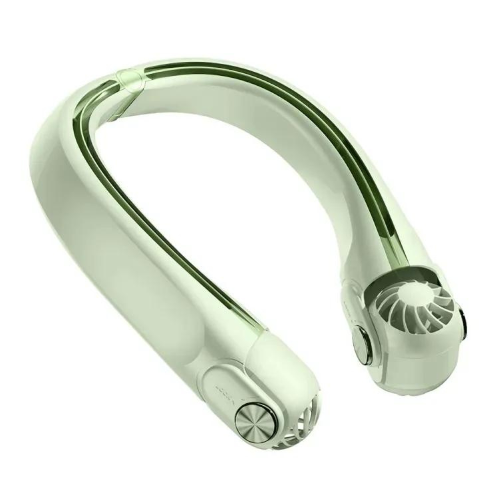 Belro wearable rechargeable summer travel neck cooling fan, outdoor cooling device for outdoor activities and travel.