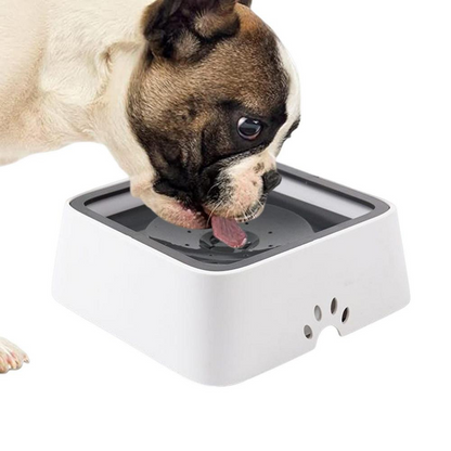 Belro large capacity anti-overflow dog drinking water bowl for pets, designed to prevent spills and ensure fresh water.
