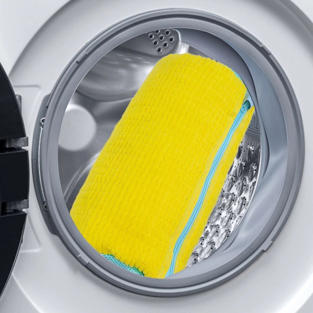 Belro machine washable sneaker protector shoe washing mesh bag for footwear cleaning and maintenance.