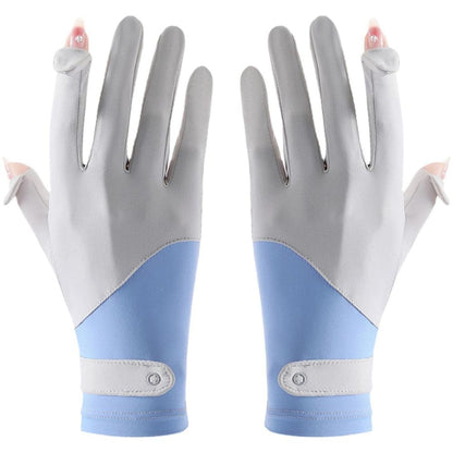 Belro women's breathable UV sun protection driving gloves, lightweight fabric with grip detailing, designed for comfortable outdoor wear.