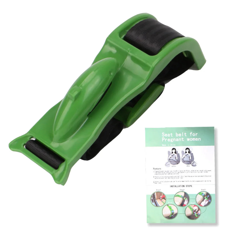 Belro pregnancy seat belt extender adjuster for comfortable, secure fit during pregnancy in a sports and outdoors setting.