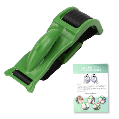 Belro pregnancy seat belt extender adjuster for comfortable, secure fit during pregnancy in a sports and outdoors setting.