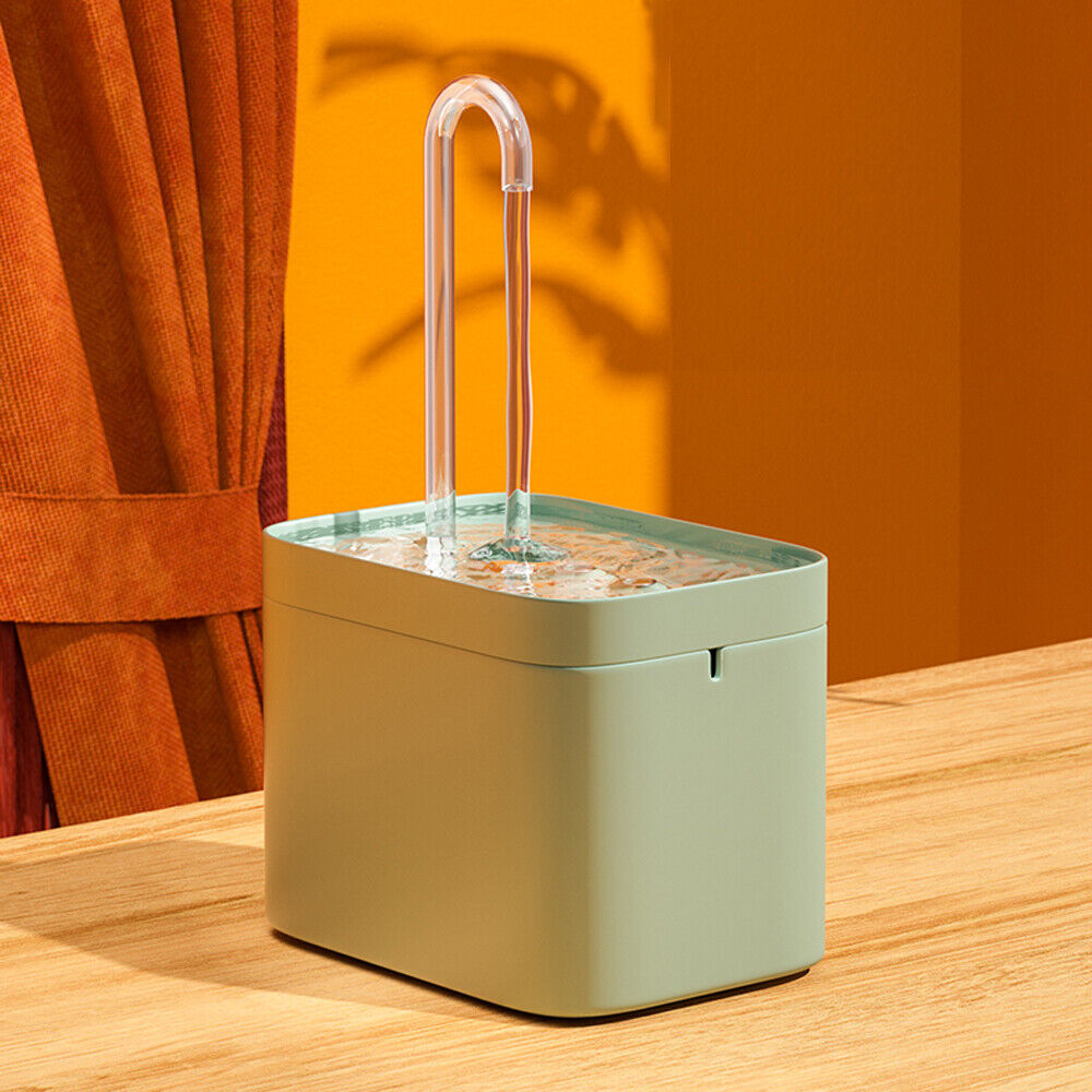 Belro pet water dispenser for dogs, featuring a clear water container and a spill-proof bowl for easy hydration.