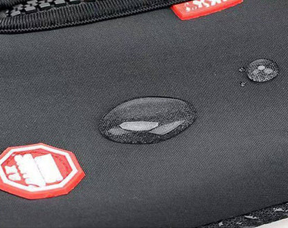 Black waterproof BowLift gloves with non-slip grip and touchscreen compatibility, showing the warm, insulated exterior and textured palm.
