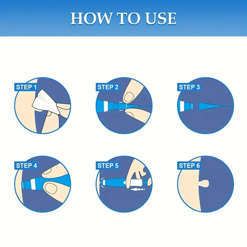 Belro Skin Tag Removal Kit for men, featuring tools and accessories for safe at-home skin tag removal, shown in the image.