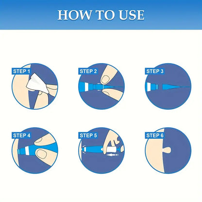 Belro Skin Tag Removal Kit for men, featuring tools and accessories for safe at-home skin tag removal, shown in the image.