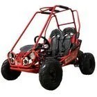 Casavibeo Trailmaster Mini XRX+ 2-Seater Go-Kart from Eagle Series with 163cc engine, blue color, and sporty design.