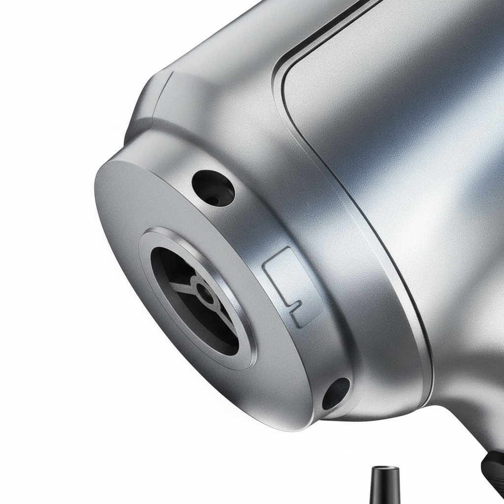 Close-up of BowLift 25feanatic-bl251025 cordless car vacuum cleaner showing its compact design and cleaning nozzle.