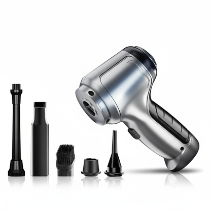 BowLift cordless car vacuum cleaner with a sleek design, portable and rechargeable for deep cleaning inside vehicles.