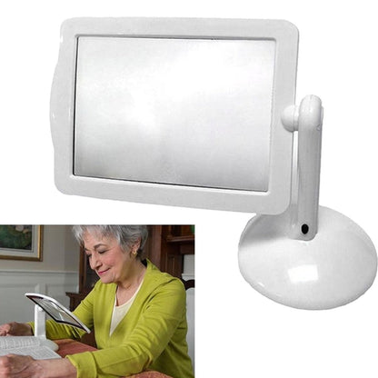 Belro LED screen page magnifier displaying a clear, enlarged view of a computer screen for enhanced reading and viewing.