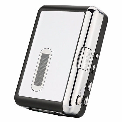 Belro cassette tape to USB converter device for digital audio transfer, compact electronic audio adapter with USB port.