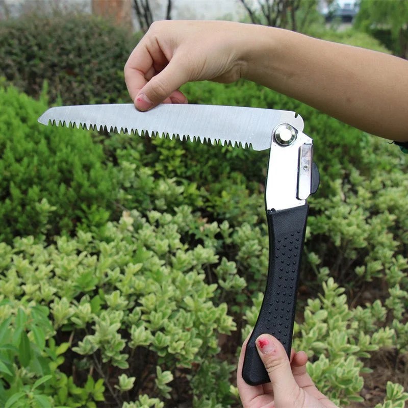 Casavibeo camping and gardening tools, including a garden fruit tree hacksaw for outdoor orchard maintenance.