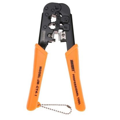 Casavibeo JM-CT4-1 Ethernet crimping pliers for 6P and 8P internet cable termination, tool for network wiring.