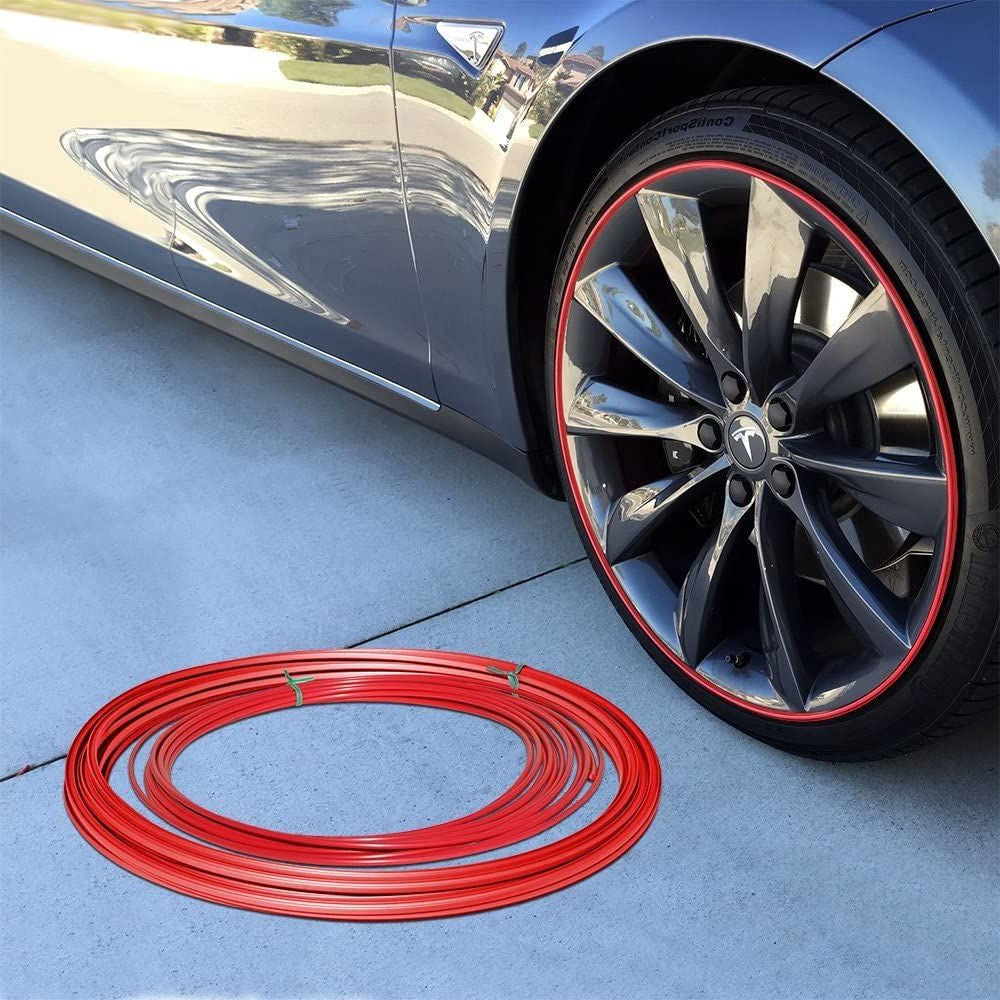Belro Pro Wheel Rim Protector for outdoor use, designed to safeguard car rims from damage during gardening or outdoor activities.