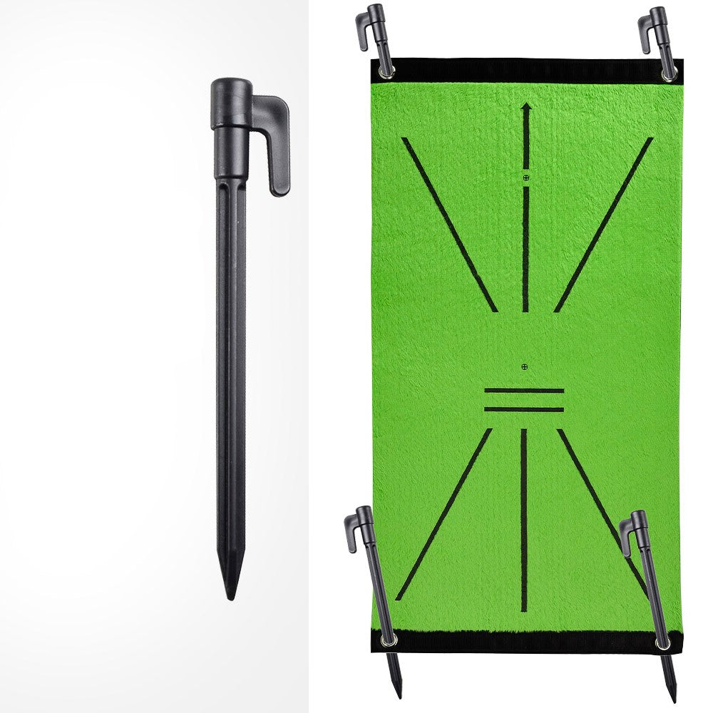 Belro golf outdoor swing mat on grass, designed for home and garden outdoor use, with a durable surface for golf practice.
