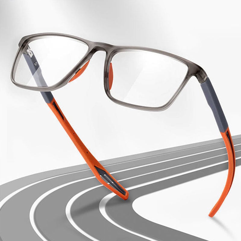 Bowlift Progressive Sport Glasses Sandsberg032517 with anti-blue light lenses, ultra-lightweight, and multifocal design, shown on a white background.