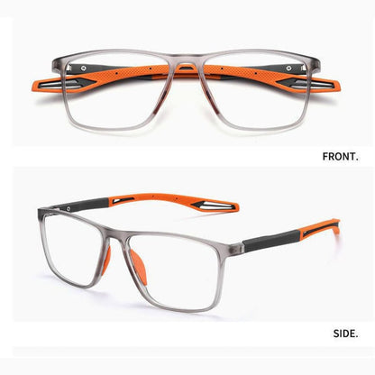 Bowlift Progressive Sport Glasses with anti-blue light lenses, ultra-light design, and multifocal features, shown on a white background.
