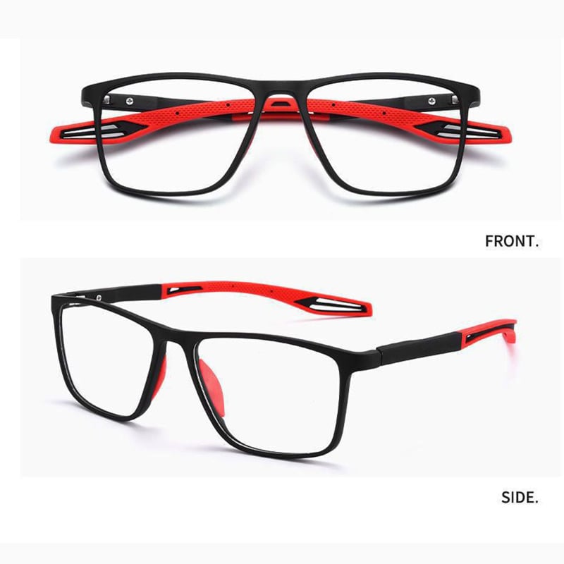 Unisex ultralight multifocal reading glasses with near and far vision correction by BowLift, shown with clear lenses and lightweight frames.