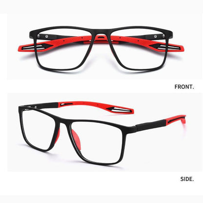 Unisex ultralight multifocal reading glasses with near and far vision correction by BowLift, shown with clear lenses and lightweight frames.