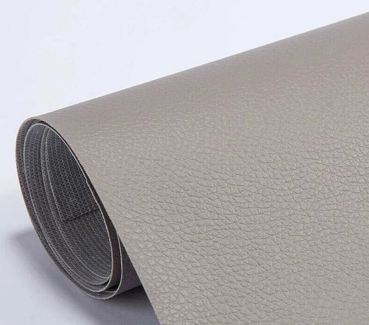 Belro self-adhesive leather refinisher patch for sofa repair, cuttable for custom fitting, ideal for furniture and upholstery repair.