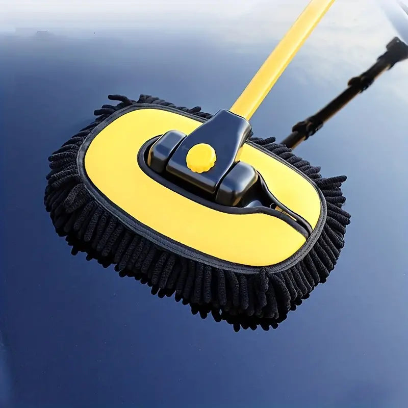 Belro professional car wash brush with long handle and soft bristles for effective outdoor cleaning of cars and vehicles.