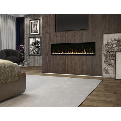 Casavibeo Dimplex IgniteXL 60-inch built-in linear electric fireplace with realistic flame effects and modern design.