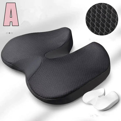 Belro chair cushion designed for back pain relief, providing ergonomic support for comfortable seating and posture.