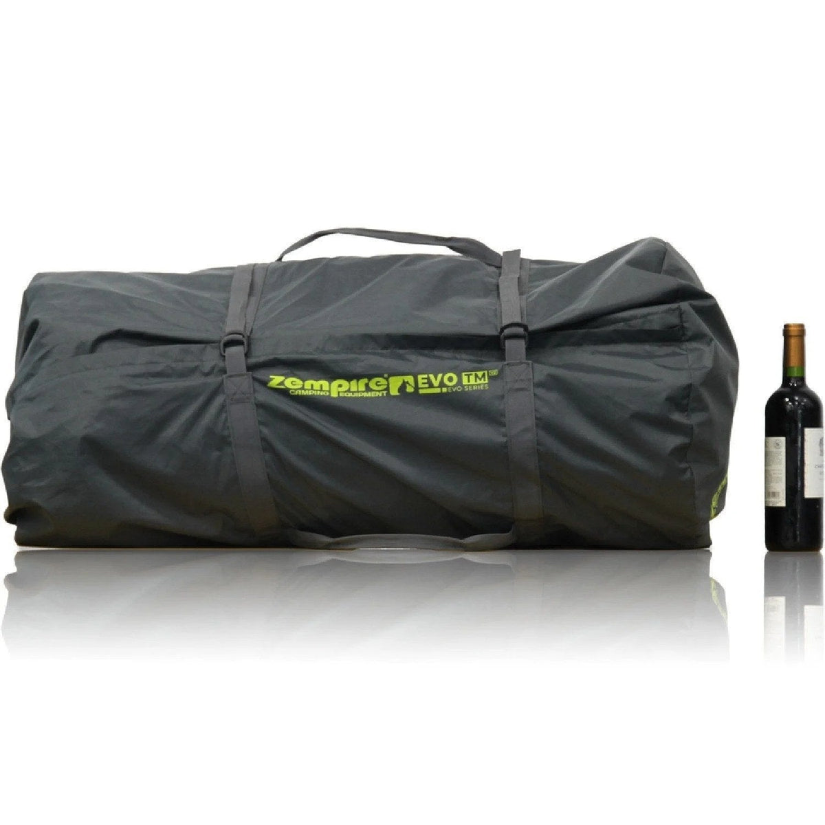 Casavibeo Zempire Evo TM V2 Air Tent set up outdoors with its spacious design and durable fabric for camping adventures.