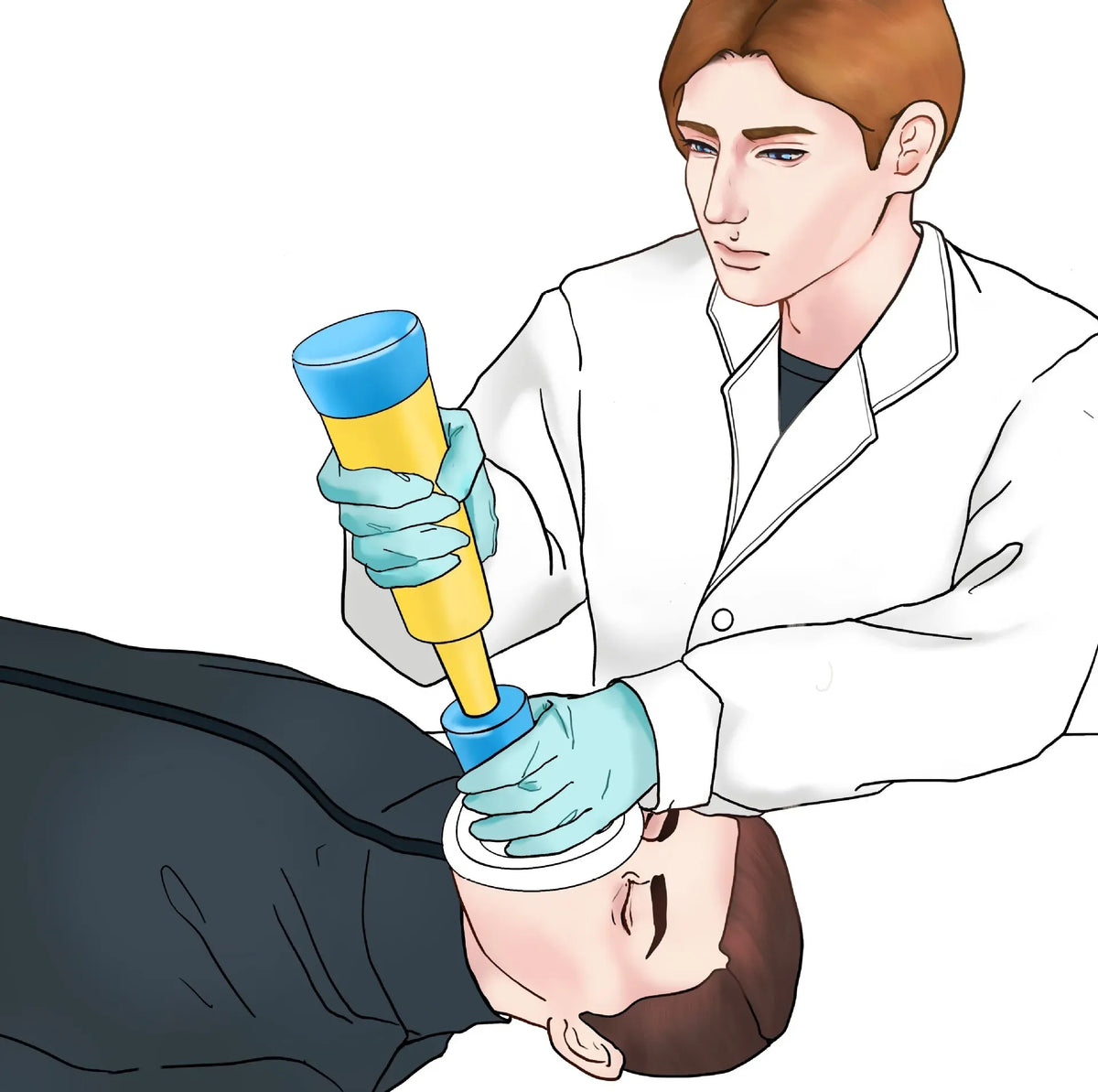 Belro men's anti-choking device worn as clothing, designed for safety and discreet protection against choking hazards.