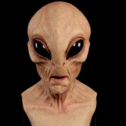 Realistic full face latex Halloween mask by BowLift featuring detailed, spooky design for cosplay and costume wear.